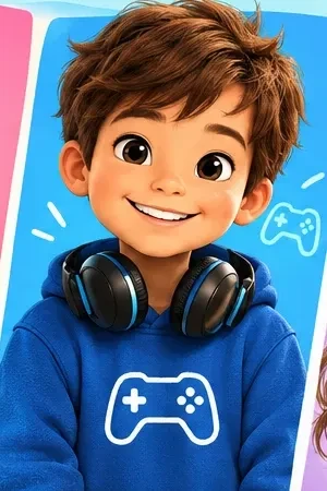 Cartoon character of Charles
