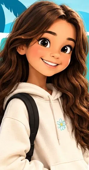 Cartoon character of Clara